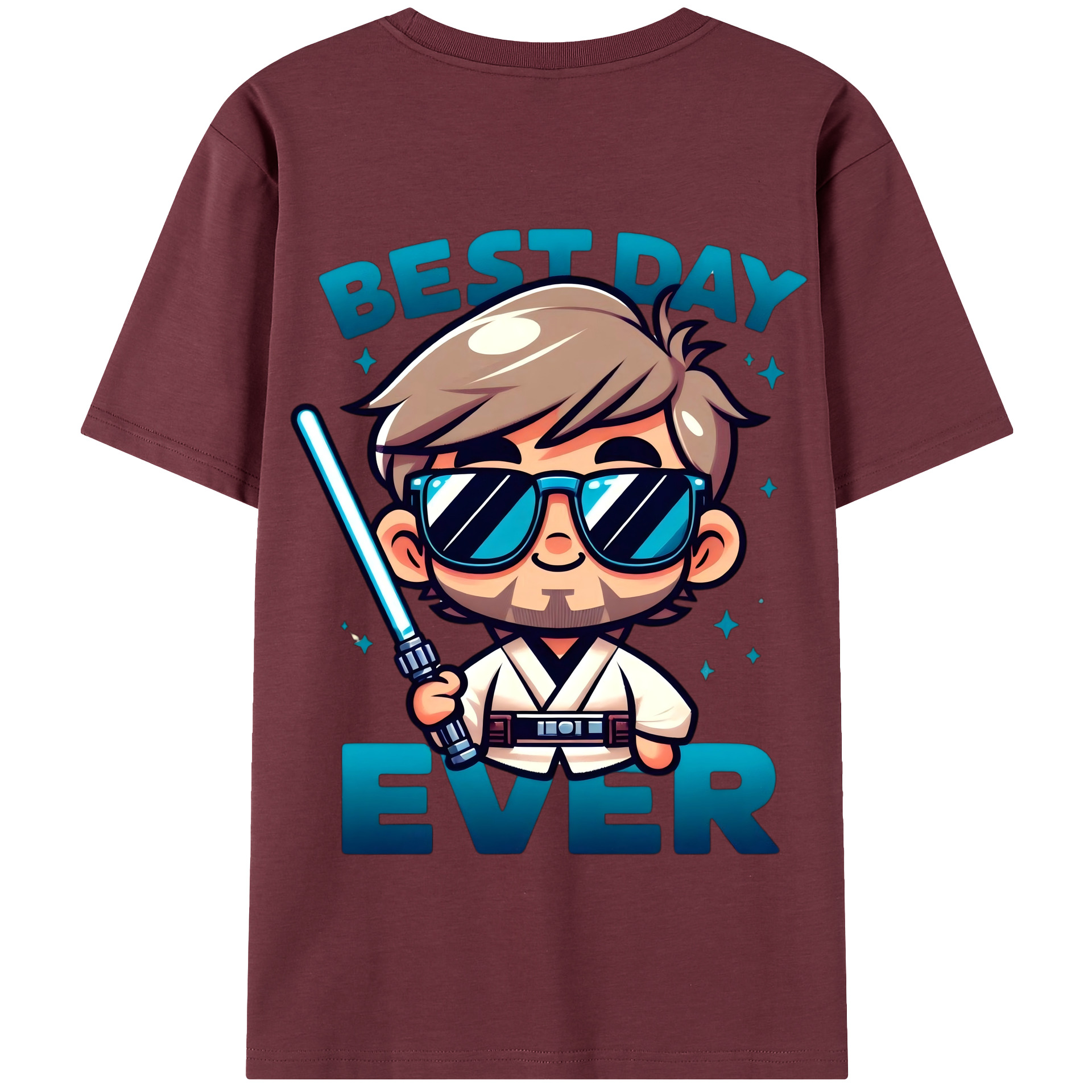 （画像用） スター・ウォーズ Star Wars 綿100％半袖Tシャツ（背面プリント）